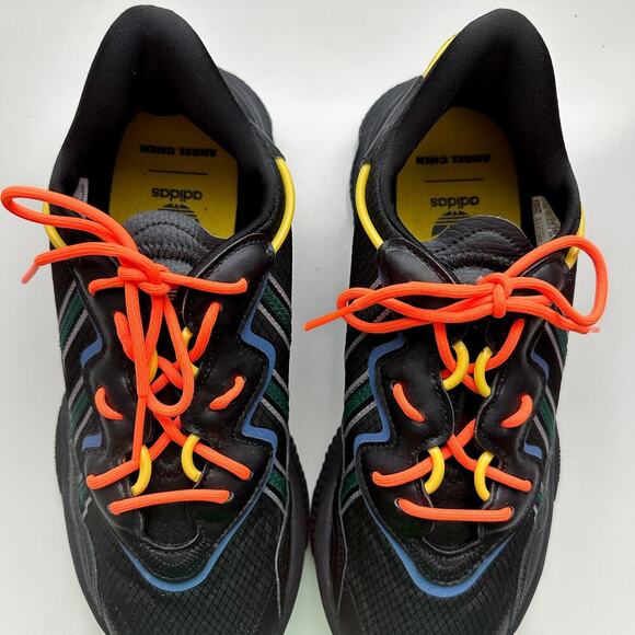 Adidas Angel Chen x Ozweego 'Black Collegiate Green' FX1943 Size 10 - Picture 4 of 10